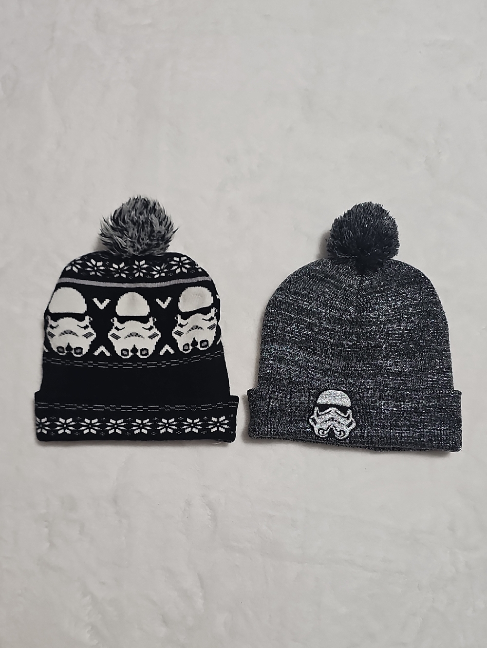 Star Wars Black and Gray‎ Stormtrooper Knit Beanies